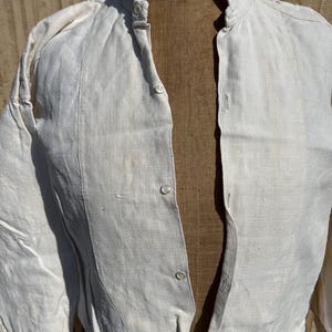 Vintage French Linen Shirt - Etsy