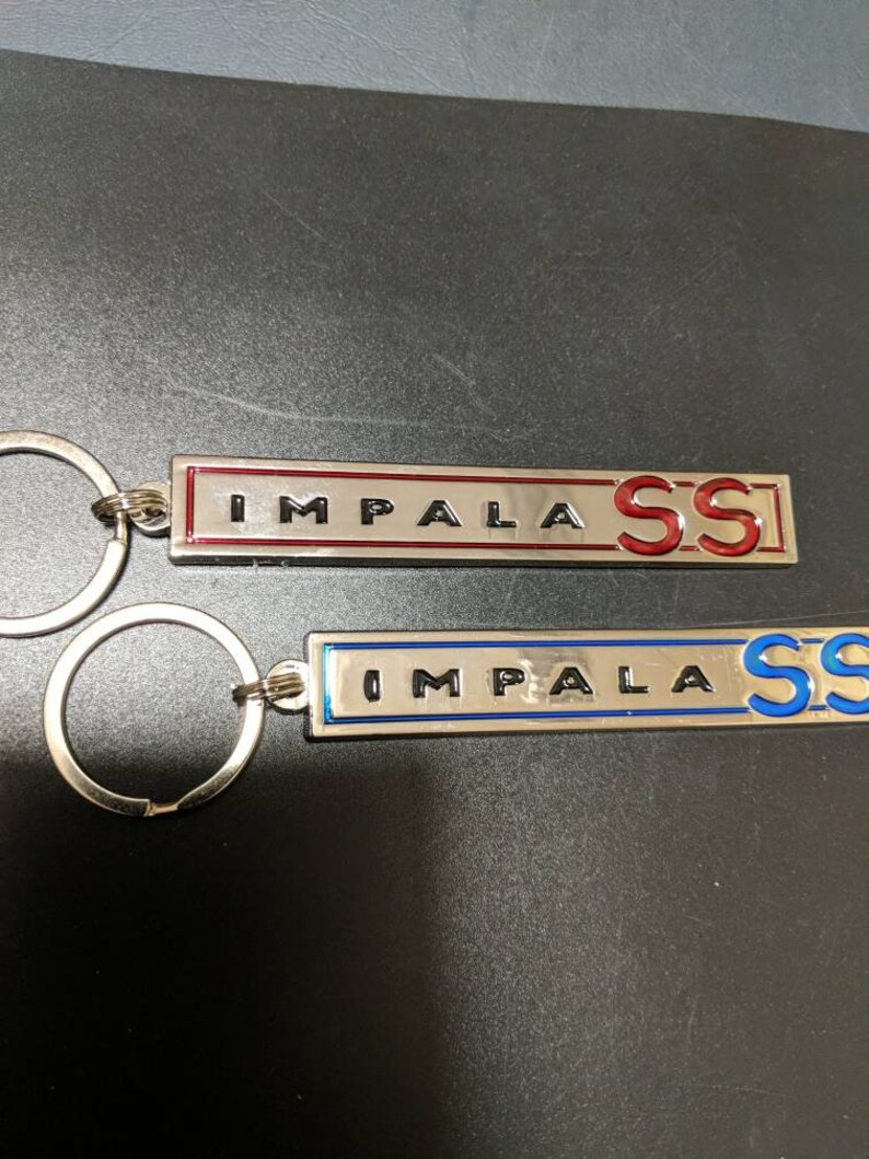 64 1964 H8 Chevrolet Impala SS Emblem Keychains Etsy