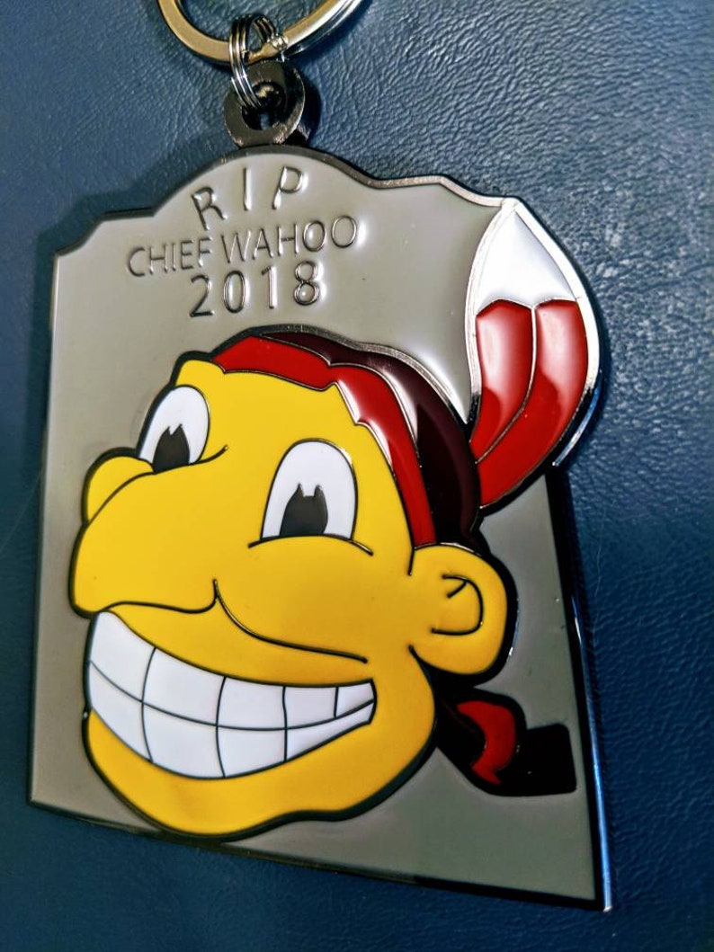 Cleveland Indians Chief Wahoo Tribute emblem | Etsy