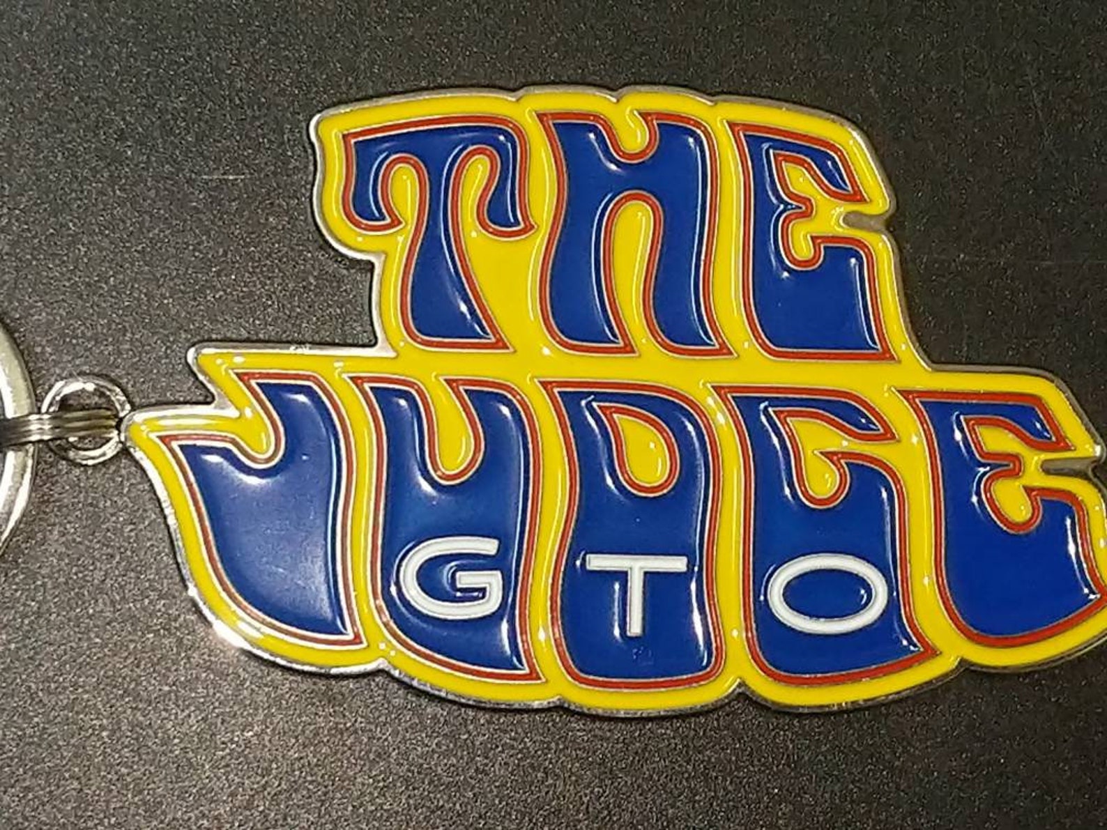 Pontiac GTO Judge Tribute emblem keychain | Etsy