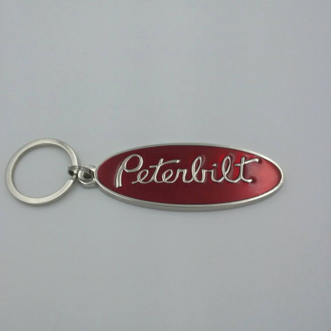 Peterbilt Truck Emblem Keychain D3 Etsy