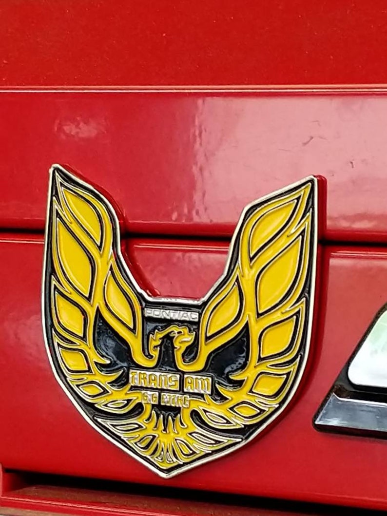 Pontiac Trans Am unique custom design emblem Etsy