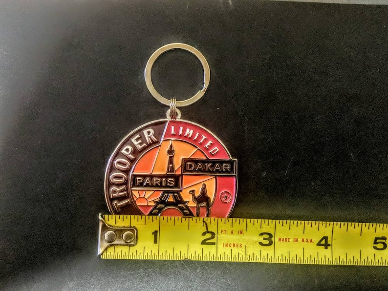 Trooper Limited Dakar to Paris Marathon Keychains J12 Izusu