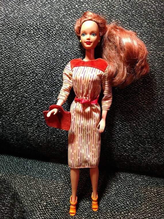red headed barbie