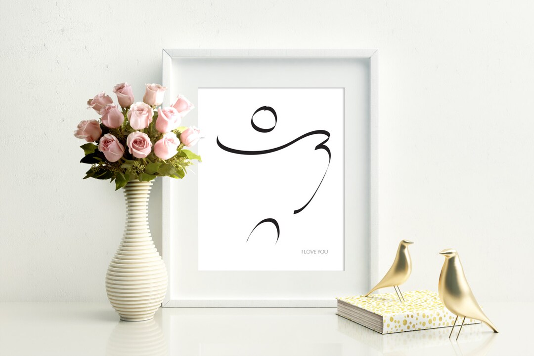 Andy Rementer \"LOVE YOU\" screenprint 額装付 il_340x270.2186445744_tvf1.jpg