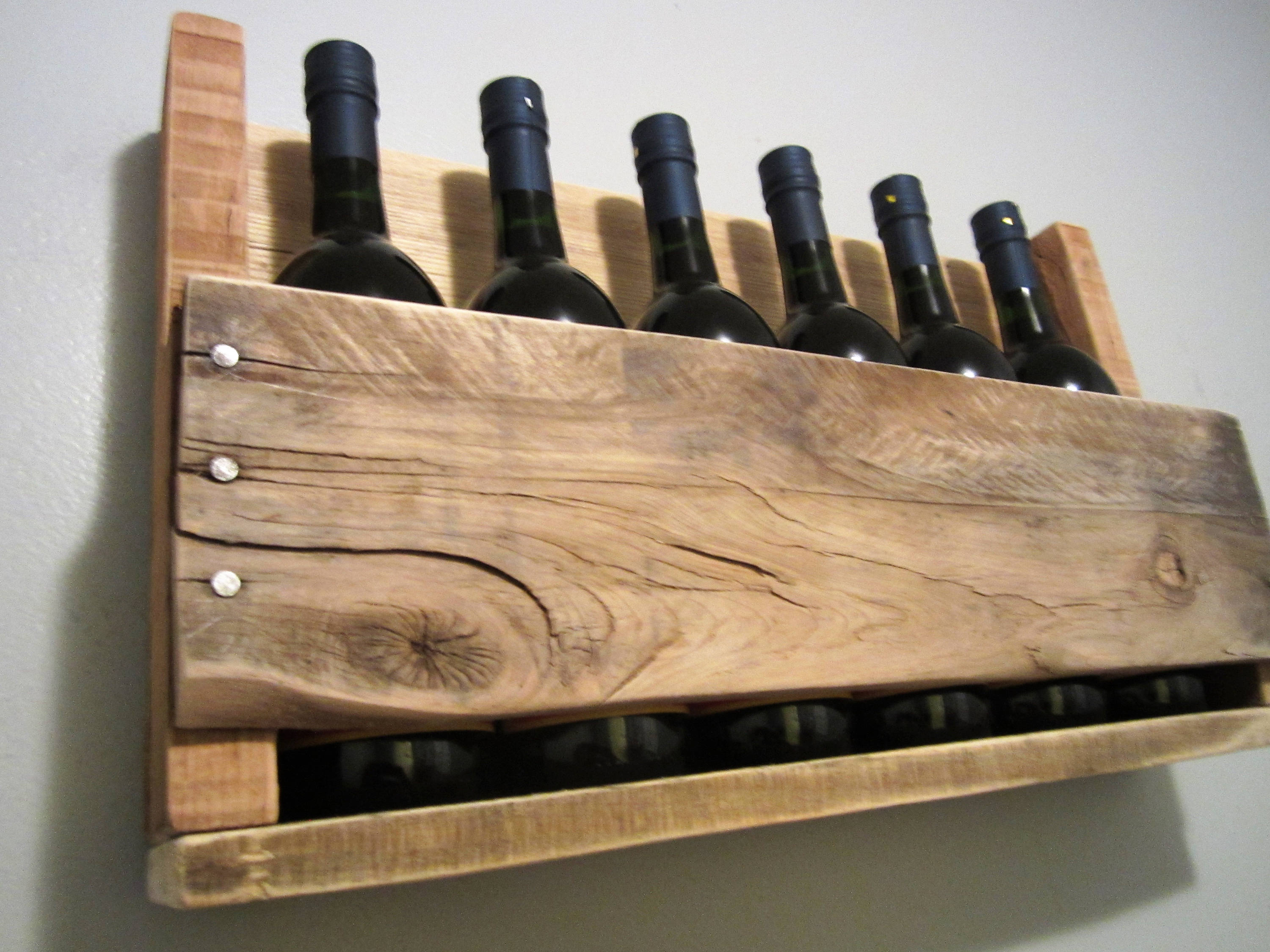 Pallet Wine RackPallet Wine HolderWine RackWine Rack Wall Etsy