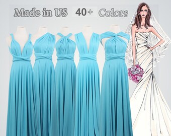 baby blue bridesmaid dresses short