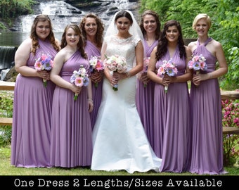 lavender bridesmaid dress