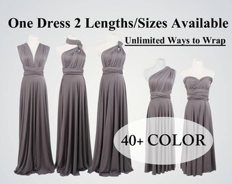 gunmetal grey bridesmaid dresses