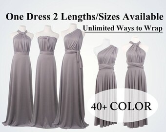 gray dresses for weddings