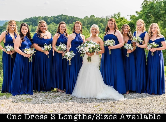 Convertible maxi dress bridesmaid cheap