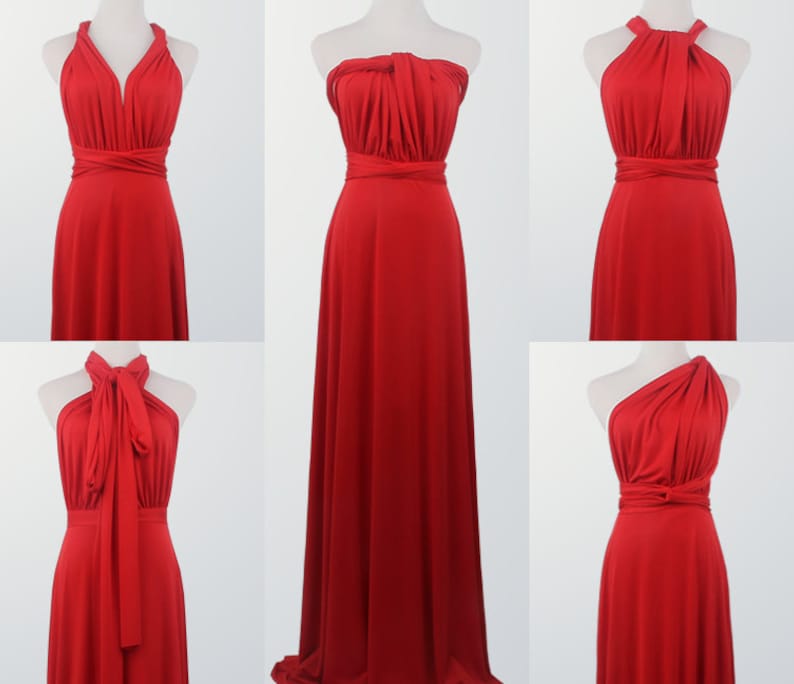 Ruby Red Maternity Dress