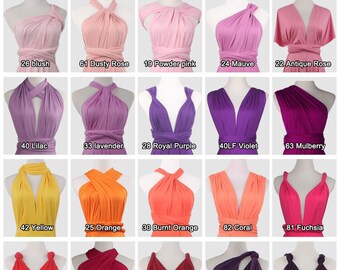 Bridesmaid dress color card, Physical color card, Bridesmaid Dress Fabrics, Color Samples, Fabric Samples, Color table