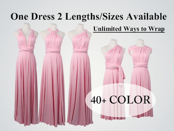 Pastel pink hotsell infinity dress