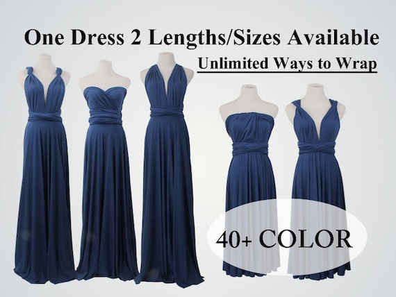 light blue multiway dress