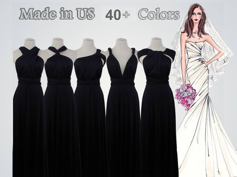 Black hotsell infinity gown