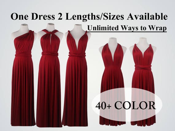 short wine colored bridesmaid dresses