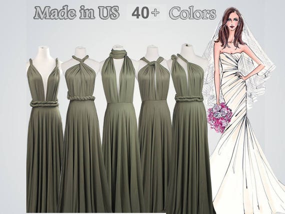 Long Bridesmaid Dress Infinity Bridesmaid Dress Long Infinity - Etsy
