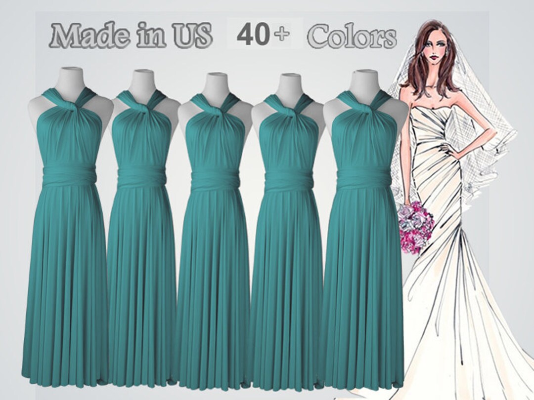 Bridesmaid Dress Long Bridesmaid Dress Infinity Bridesmaid - Etsy