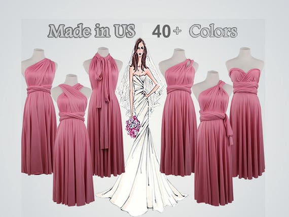 Vestido rosa oscuro sales