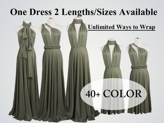 olive green occasion dress