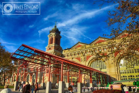 New York, Digital Download, Ellis Island, NYC Print, New York print, wall art, fine art photography, photography, digital print, wall art