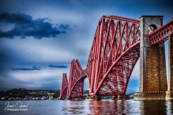 The Forth Bridge, Limited Edition, Landscape Photography, scottish print, wall art, fine art photography, river, scottish photography