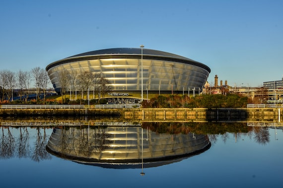 The Hydro, Glasgow print, glasgow photography, Scotland, wall art, wall decor, Scottish photography, modern landmarks, picture, photograph