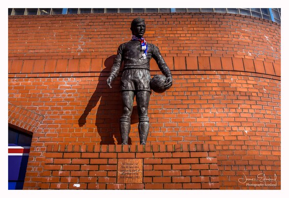 Rangers Football Club, Scotland Photography, Wall Decor, Rangers FC, Ibrox Disaster, Memorial, Glasgow Photo, Wall Art, Scottish Print