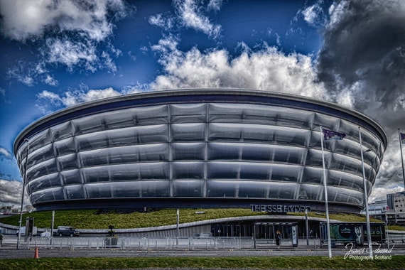 The Hydro, Glasgow print, glasgow photography, scotland, wall art, wall decor, scottish photography, modern landmarks, picture, photograph