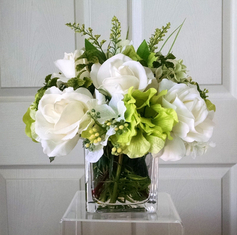 Real Touch Flowers CenterpieceReal Touch RosesFloral Etsy