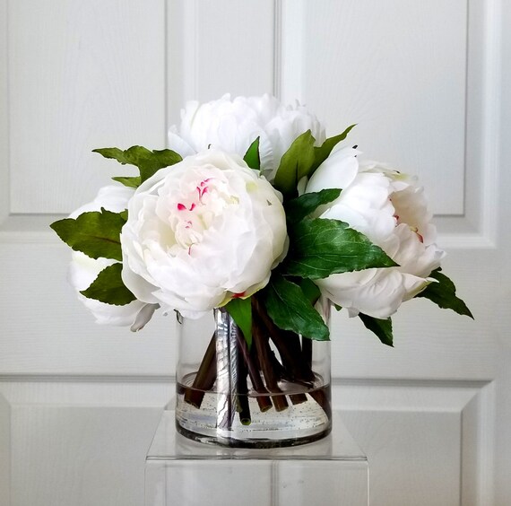 Large white cheap artificial flowers