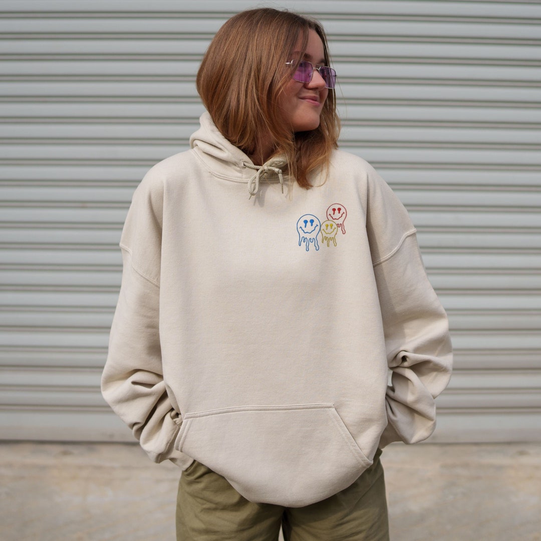 Smiley Skateboard Unisex Hoodie