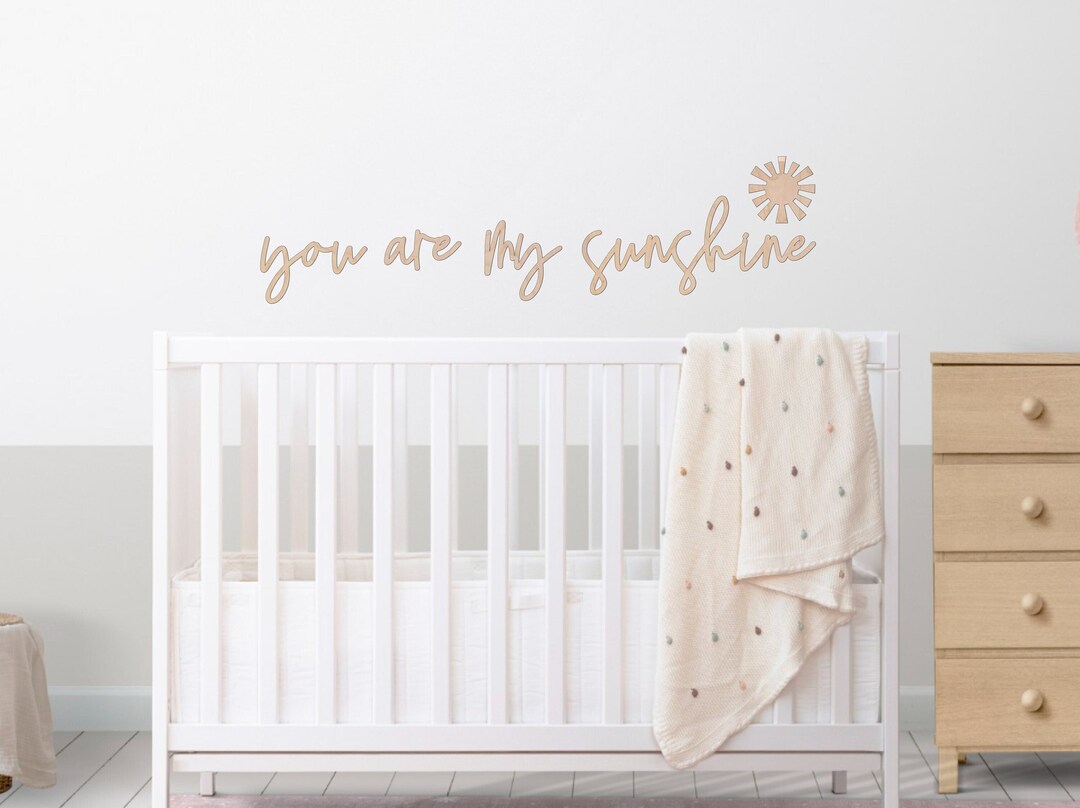 You Are My Sunshine Wood Cutout, You Are My Sunshine Word Cutouts, You ...