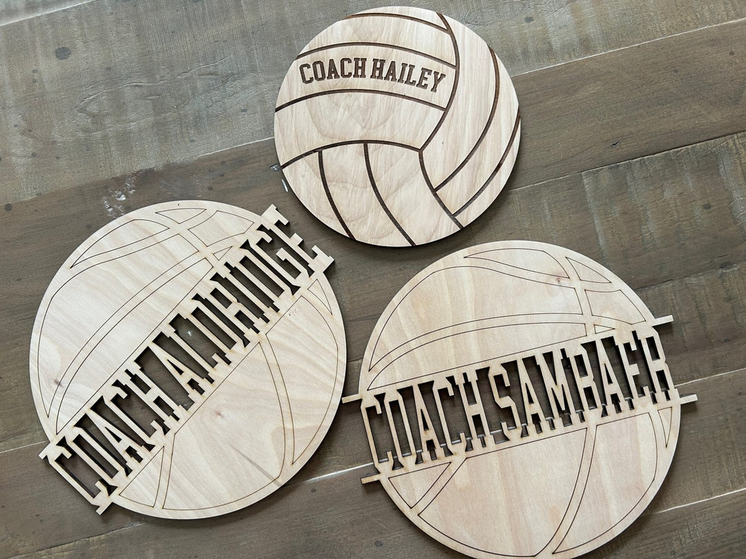 Basketball Coach Gift, Volleyball Coach Gift Personalized Basketball