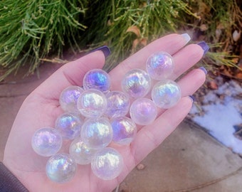 Aura Quartz Crystal Ball - Quartz Crystal - Sphere