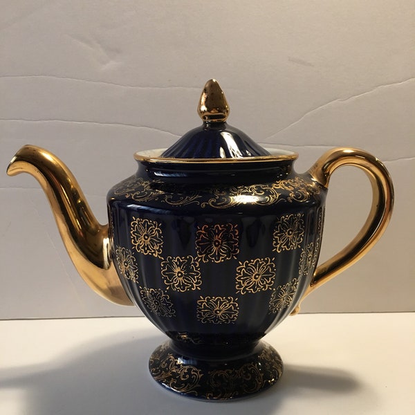 Hall Cobalt Blue Teapot