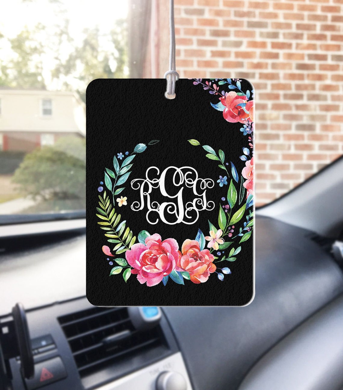 Custom Photo Car Air Freshener Cute Car Charm Personalized Etsy