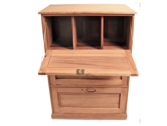 Deep Drop Down Desk Free Standing Storage Cabinet Dry Deep Drop Down Desk Free Standing, Antique Secretary Cabinet With Drop Down Desk