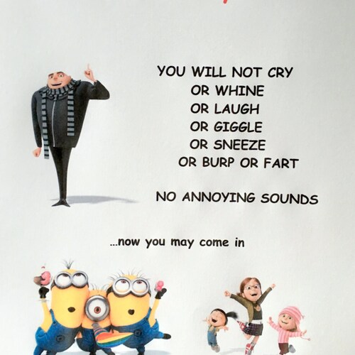 Minion Despicable Me Inspired Idea for Kids Birthday Party - Etsy