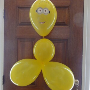 Minion Despicable Me Inspired Idea for Kids Birthday Party Decoration Balloon PRINTABLE Instant ...