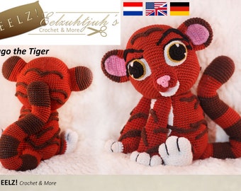 Tiago the Tiger - Crochet Pattern