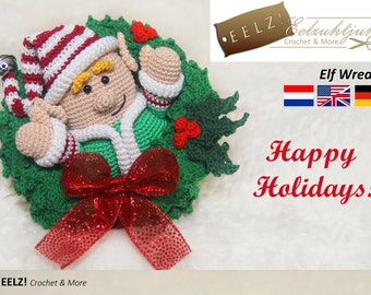 Elf Wreath - Crochet Pattern