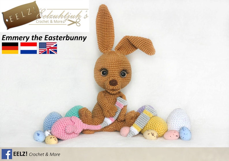 Emmery the Easterbunny Crochet Pattern image 3