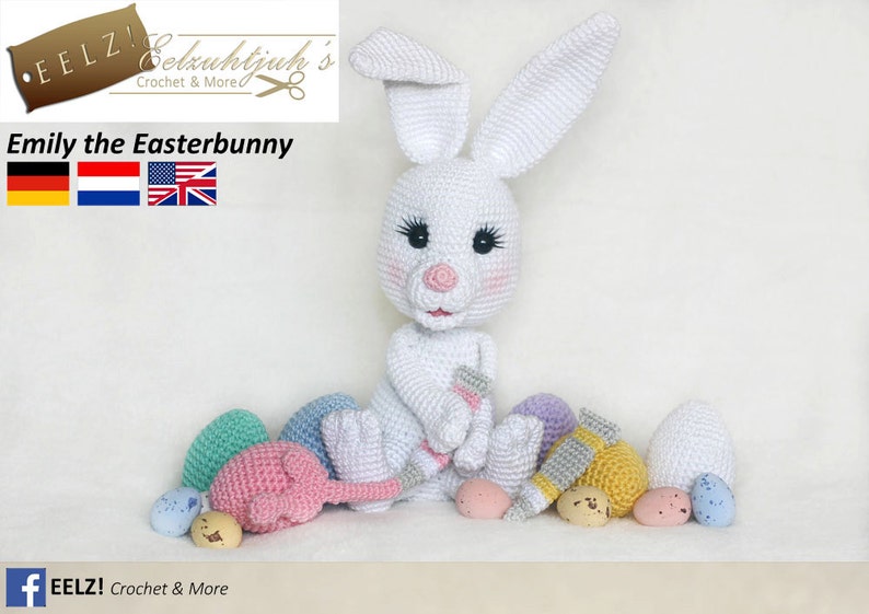 Emmery the Easterbunny Crochet Pattern image 2