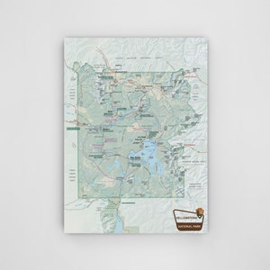 Yellowstone National Park Map
