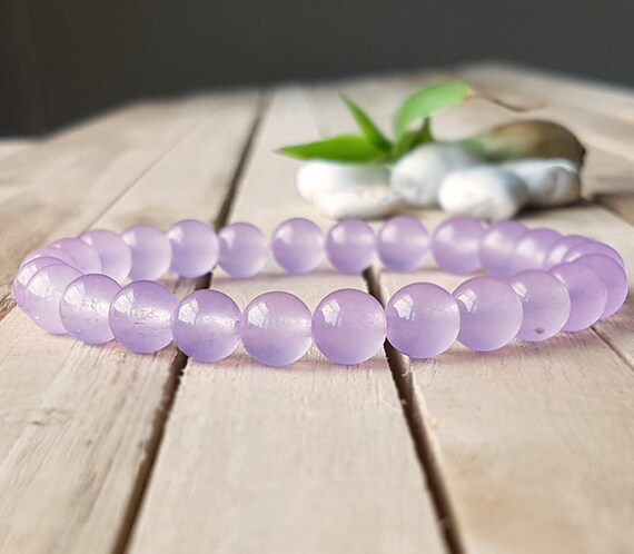 8mm Purple Bracelet Purple Quartz Women Bracelet Healing Jewelry Women Jewelry Yoga Bracelet Boho Bracelet gift for Her B529 Etsy Canada