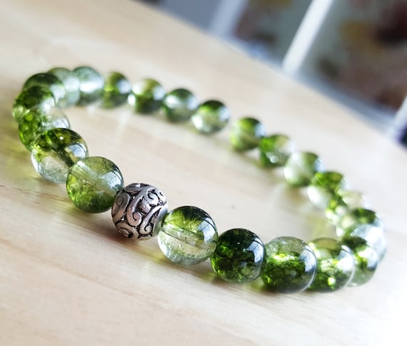 green phantom crystal bracelet