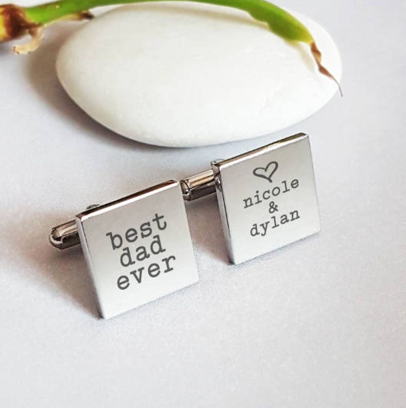 Custom Cufflinks for Groom Handwriting Cufflinks Husband Etsy