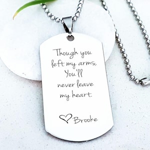 Personalized Dog Tag custom dog tag and necklace stainless military tag jewellery Boyfriend Gift Friend Long Distance Relationship M12